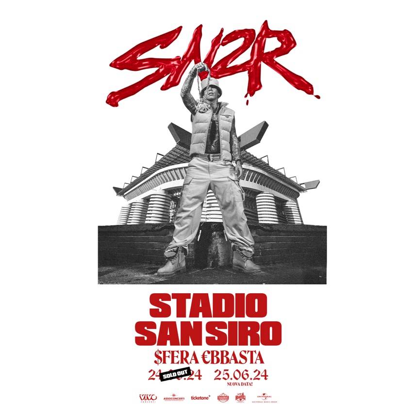 SFERA EBBASTA deuxième concert à San Siro le 25 juin [Info e Biglietti]