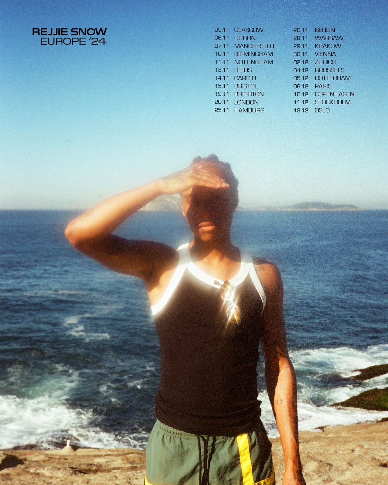 Rejjie Snow : tournée européenne 2024