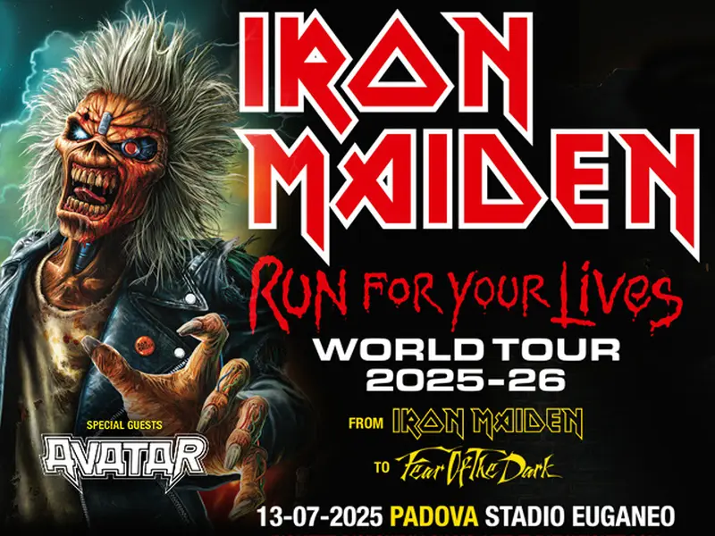 Iron Maiden en concert au Padua Stadium (Scaletta et info)